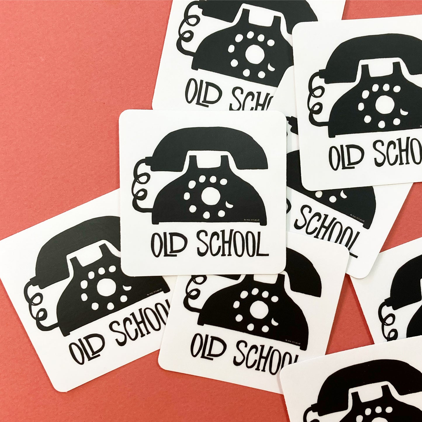 Old School Sticker