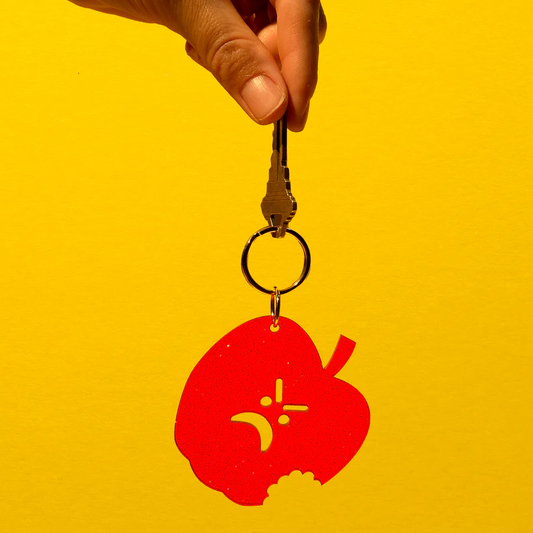 Mad Apple Keychain