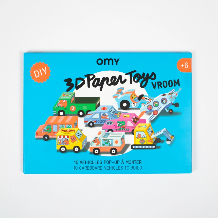 Vehicules OMY Paper Toys