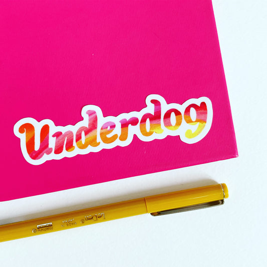 Underdog Sticker