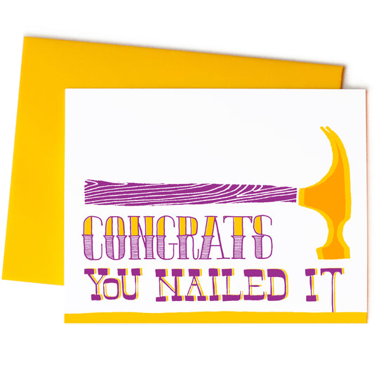 Congrats Nailed It